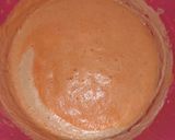 A picture of step 5 of Moi moi with offals sauce.