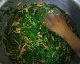 A picture of step 3 of Carrot kale.