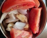 A picture of step 1 of Cauliflower kofta curry.