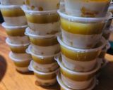 Foto langkah ke 5 dari resep Pudding Susu Mangga.
