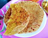 Mixed veg Paratha recipe step 6 photo