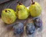 Őszi körtés-szilvás pitém /Herbstlich Birne-Pflaumekuchen recept fázis 3 fotója