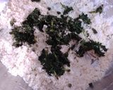 A picture of step 4 of Cheese Mint Namakpare.