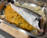 Foto del paso 9 de la receta: Merluza rellena de velouté de verduras