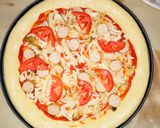 A picture of step 23 of Chicken pizza.