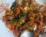 A picture of step 2 of Palak paneer.