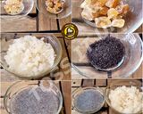 A picture of step 1 of Gond kathira(Almond Gum) Drink In Three Different Flavours.