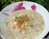 Foto langkah ke 8 dari resep Bubur Ayam Rice Cooker Super Praktis.