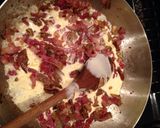 A picture of step 9 of Porcini and pancetta pasta sauce.