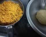 A picture of step 7 of Chana Dal Kachoris in Appe Pan.