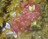 A picture of step 7 of Mutton Masala.