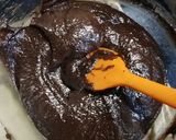 A picture of step 2 of Chocolate decadent cake.