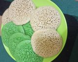 Foto langkah ke 8 dari resep Serabi tanpa cetakan.