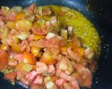 A picture of step 3 of Chicken 🐔 karai.