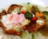 รูปขั้นตอนการทำที่ 4 ของ ข้าวต้มไข่ดาวกรอบผักดองรวมมิตร