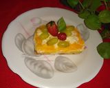 A picture of step 8 of Orange pudding.