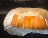 A picture of step 10 of Red Leicester cheese & Potato Pie.