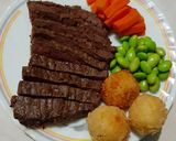 Foto langkah ke 5 dari resep Steak beef topside.