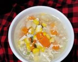 Foto langkah ke 7 dari resep Sup Jagung Wortel Ayam.