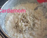 A picture of step 4 of Coconut ladoo.