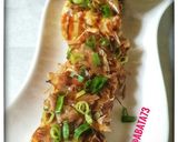 Foto langkah ke 8 dari resep Okonomiyaki Hotdog (Gluten-free).