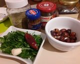 A picture of step 2 of Troccoli alla Puttanesca with Salted Cod.