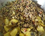 বাদাম দিয়ে নিরামিষ মোচা ঘন্ট (Badam diye niramish mocha ghonta recipe in bengali) রেসিপির ধাপ 4 ছবি