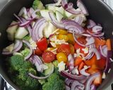 Foto del paso 5 de la receta: Fideos Tirabuzón con Vegetales