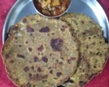 A picture of step 6 of Healthy Moong Vegetable Paratha.