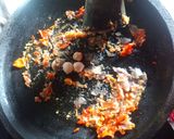 Foto langkah ke 2 dari resep Opor Kering Ayam Tahu Goreng.