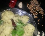 A picture of step 8 of Maravalli kizhangu (Tapioca) Aviyal.