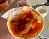 Foto do passo 5 de Pizza cone de wrap na air fryer