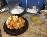 Foto del paso 1 de la receta: Torta de mandarina fácil