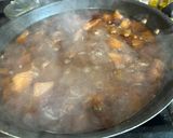A picture of step 3 of Pork Adobo.