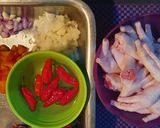 Foto langkah ke 1 dari resep Oseng Ceker ayam bawang gurih.