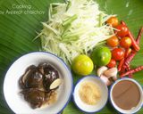 รูปขั้นตอนการทำที่ 1 ของ ตำปลาร้าใส่ปูนาดองน้ำปลา
