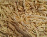 A picture of step 4 of Pasta al Burro, Pasta and Butter.