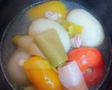 Foto del paso 17 de la receta: Sopa marinera de fanecas y mejillones al azafrán