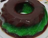 Foto langkah ke 3 dari resep 34. Puding Lumut Coklat simple.