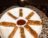 A picture of step 9 of Cheese Chilli Garlic Bread Sticks.