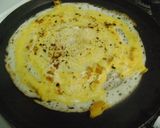 A picture of step 5 of Egg Dosa.