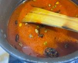 A picture of step 6 of Tomato rice in pan.