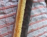 Foto del paso 6 de la receta: Brazo de reina relleno de crema con frutilla