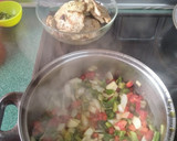 Foto del paso 1 de la receta: Lomo en salsa de naranja y Pedro Jiménez con patatas