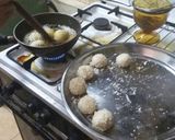 Foto langkah ke 2 dari resep Onde onde isi kacang merah.