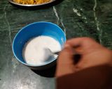 A picture of step 6 of Sabudana minty flavour samosa.