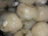 Cilok telur bumbu kacang