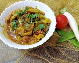 आलू सेम फली सब्‍ज़ी (aloo sem phali sabzi recipe in Hindi) रेसिपी चरण 6 फोटो