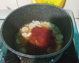 Foto langkah ke 3 dari resep Fusilli bolognese.