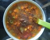 ভেজ কর্ণ স্যুপ ও ব্রেড টোস্ট(veg corn soup o bread toast recipe in Bengali) রেসিপি ধাপ - 4 ছবি